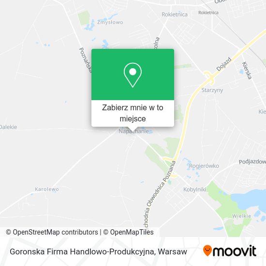 Mapa Goronska Firma Handlowo-Produkcyjna