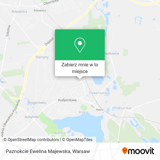 Mapa Paznokcie Ewelina Majewska