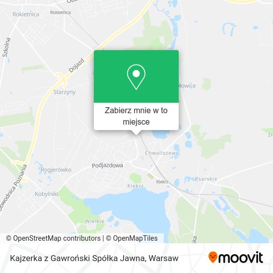 Mapa Kajzerka z Gawroński Spółka Jawna