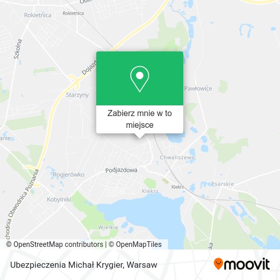 Mapa Ubezpieczenia Michał Krygier