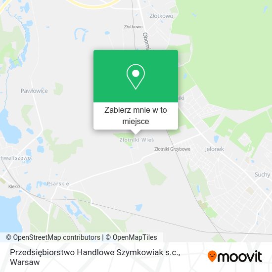 Mapa Przedsiębiorstwo Handlowe Szymkowiak s.c.