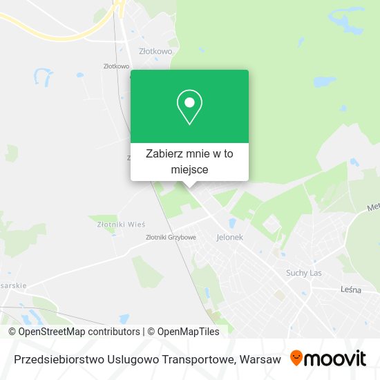 Mapa Przedsiebiorstwo Uslugowo Transportowe