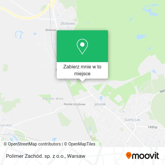 Mapa Polimer Zachód. sp. z o.o.