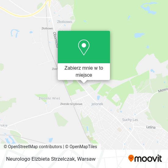 Mapa Neurologo Elżbieta Strzelczak