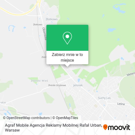 Mapa Agraf Mobile Agencja Reklamy Mobilnej Rafał Urban