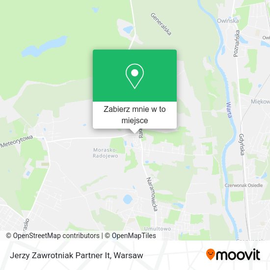 Mapa Jerzy Zawrotniak Partner It