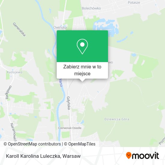 Mapa Karoll Karolina Luleczka