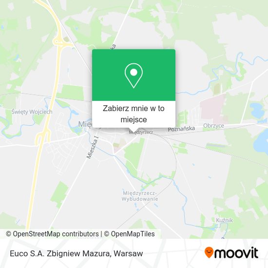 Mapa Euco S.A. Zbigniew Mazura