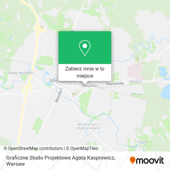 Mapa Graficzne Studo Projektowe Agata Kasprowicz