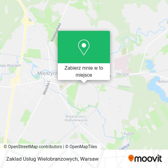 Mapa Zaklad Uslug Wielobranzowych