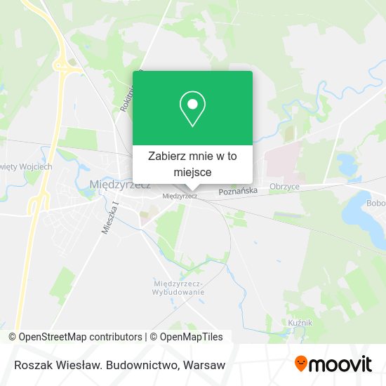 Mapa Roszak Wiesław. Budownictwo