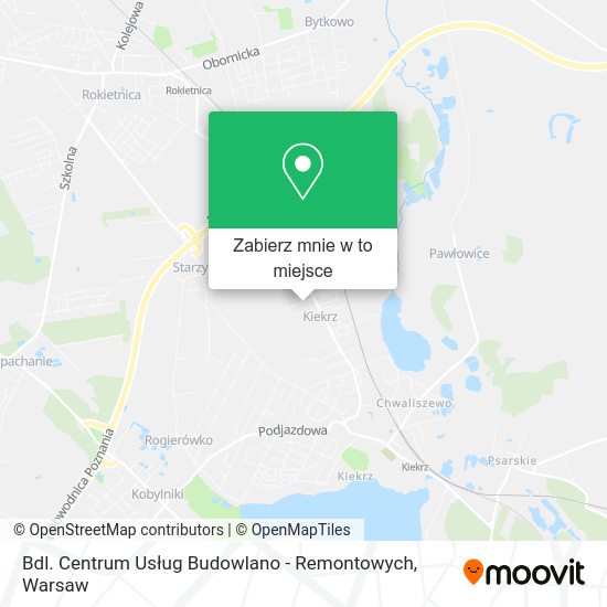 Mapa Bdl. Centrum Usług Budowlano - Remontowych