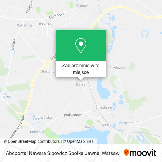 Mapa Abcportal Nawara Sipowicz Spolka Jawna