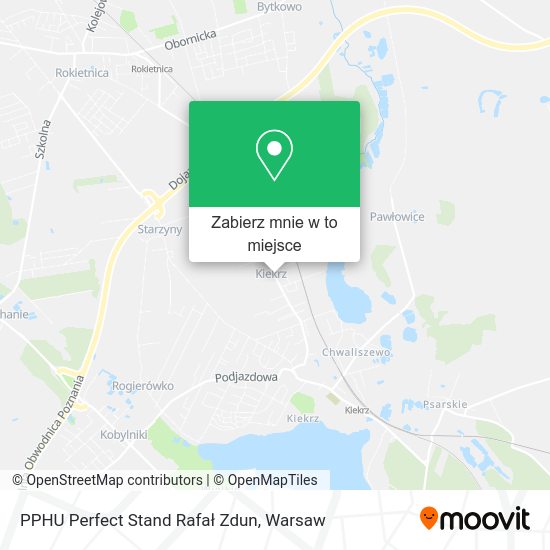 Mapa PPHU Perfect Stand Rafał Zdun