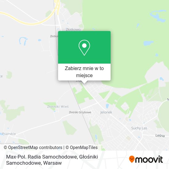 Mapa Max-Pol. Radia Samochodowe, Głośniki Samochodowe