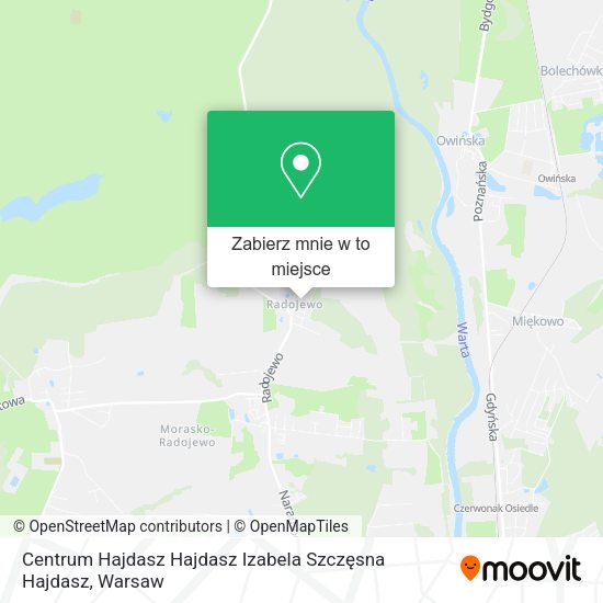 Mapa Centrum Hajdasz Hajdasz Izabela Szczęsna Hajdasz