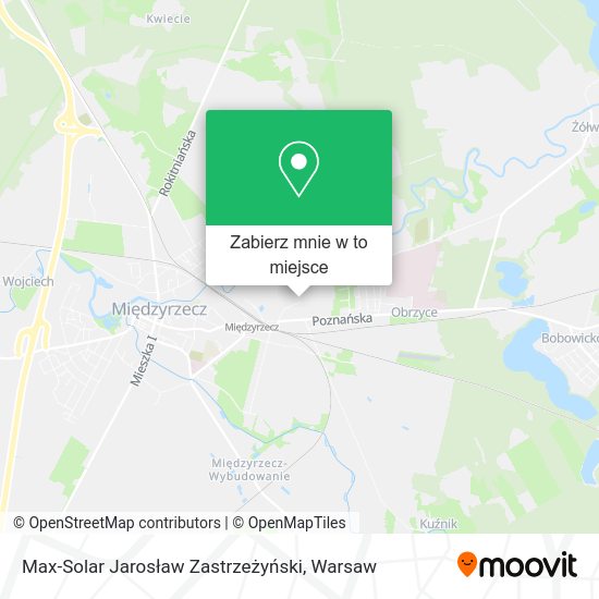 Mapa Max-Solar Jarosław Zastrzeżyński