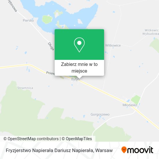 Mapa Fryzjerstwo Napierała Dariusz Napierała