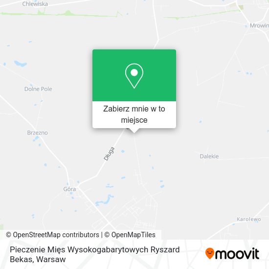 Mapa Pieczenie Mięs Wysokogabarytowych Ryszard Bekas