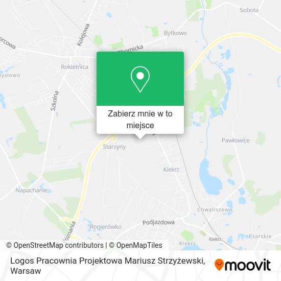 Mapa Logos Pracownia Projektowa Mariusz Strzyżewski