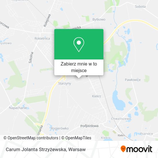 Mapa Carum Jolanta Strzyżewska