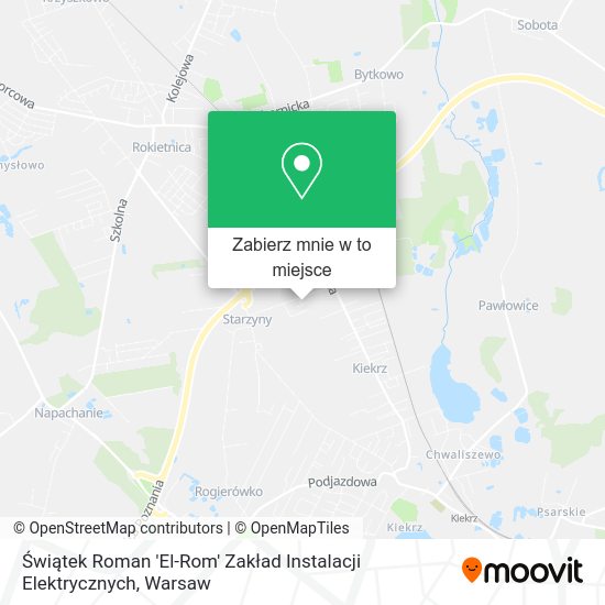 Mapa Świątek Roman 'El-Rom' Zakład Instalacji Elektrycznych