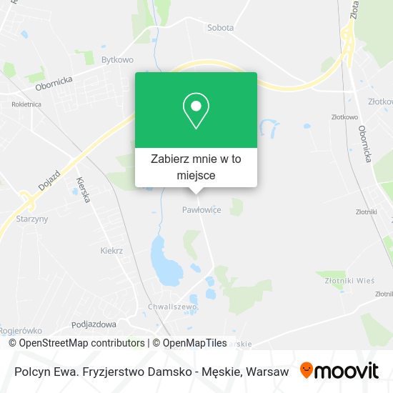 Mapa Polcyn Ewa. Fryzjerstwo Damsko - Męskie