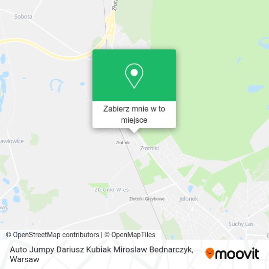 Mapa Auto Jumpy Dariusz Kubiak Miroslaw Bednarczyk