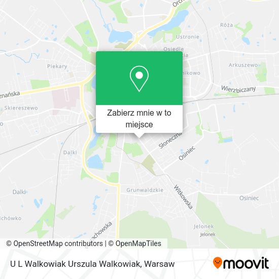 Mapa U L Walkowiak Urszula Walkowiak