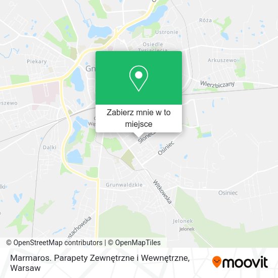 Mapa Marmaros. Parapety Zewnętrzne i Wewnętrzne