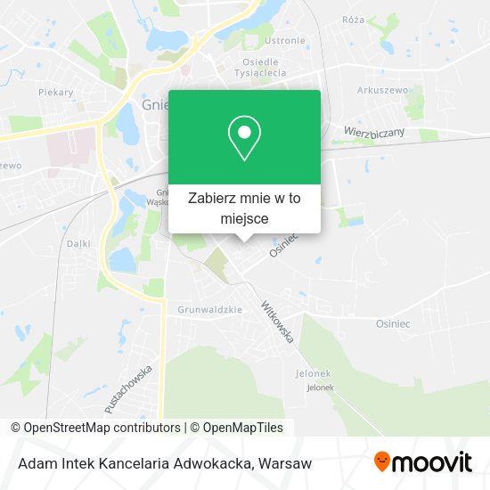 Mapa Adam Intek Kancelaria Adwokacka