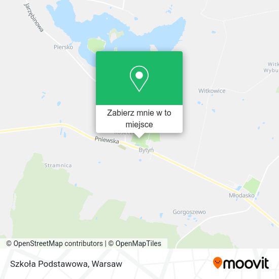 Mapa Szkoła Podstawowa