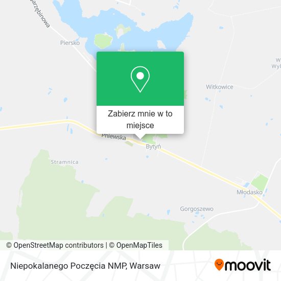 Mapa Niepokalanego Poczęcia NMP