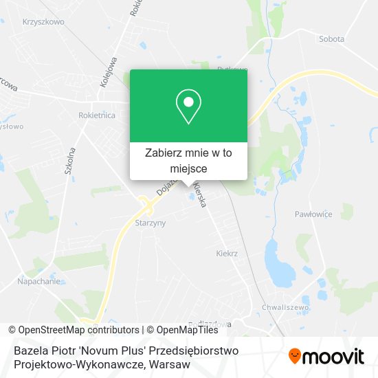 Mapa Bazela Piotr 'Novum Plus' Przedsiębiorstwo Projektowo-Wykonawcze