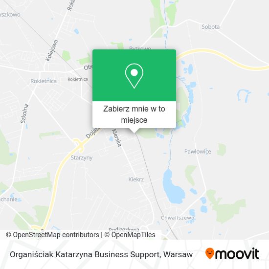 Mapa Organiściak Katarzyna Business Support