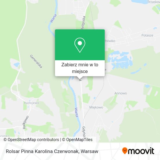 Mapa Rolsar Pinna Karolina Czerwonak