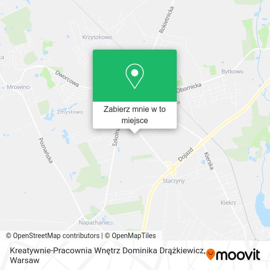 Mapa Kreatywnie-Pracownia Wnętrz Dominika Drążkiewicz