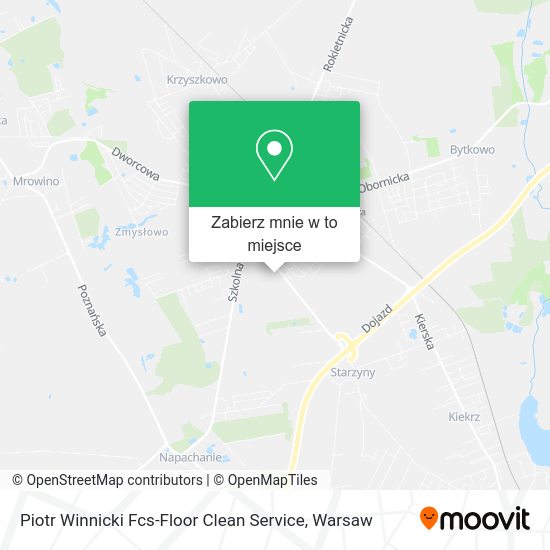 Mapa Piotr Winnicki Fcs-Floor Clean Service