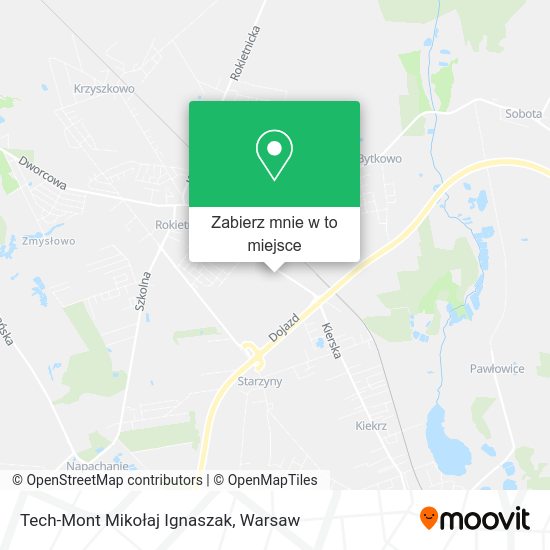 Mapa Tech-Mont Mikołaj Ignaszak