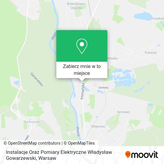 Mapa Instalacje Oraz Pomiary Elektryczne Władysław Gowarzewski