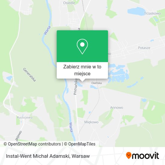 Mapa Instal-Went Michał Adamski