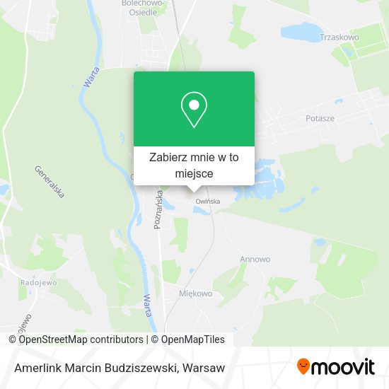 Mapa Amerlink Marcin Budziszewski