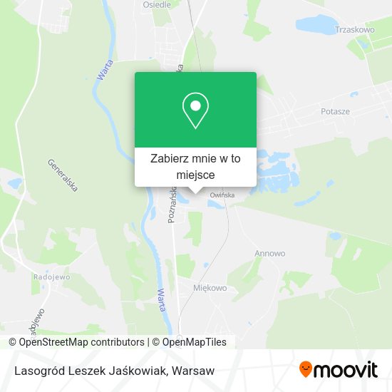 Mapa Lasogród Leszek Jaśkowiak