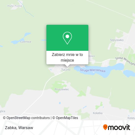 Mapa Zabka