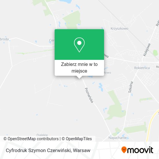 Mapa Cyfrodruk Szymon Czerwiński