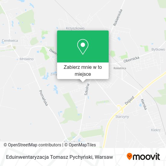 Mapa Eduinwentaryzacja Tomasz Pychyński