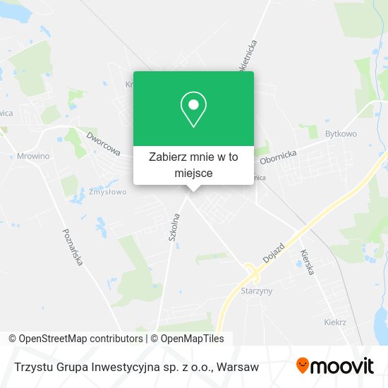 Mapa Trzystu Grupa Inwestycyjna sp. z o.o.