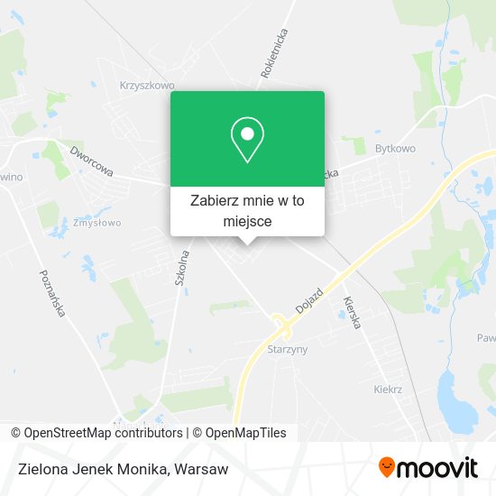 Mapa Zielona Jenek Monika