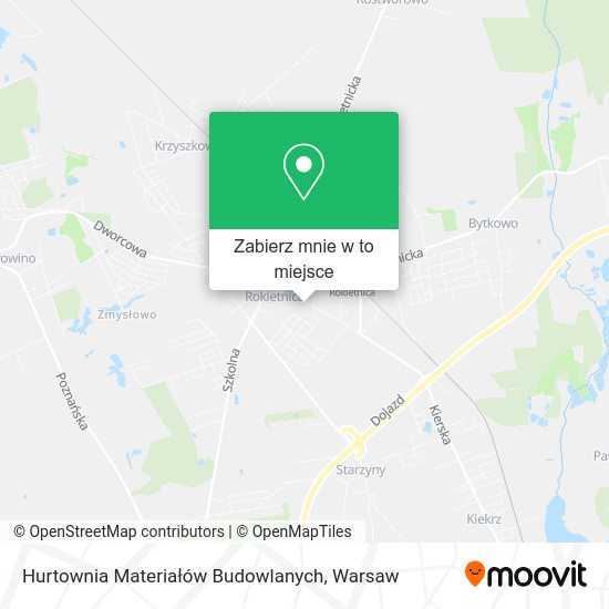 Mapa Hurtownia Materiałów Budowlanych