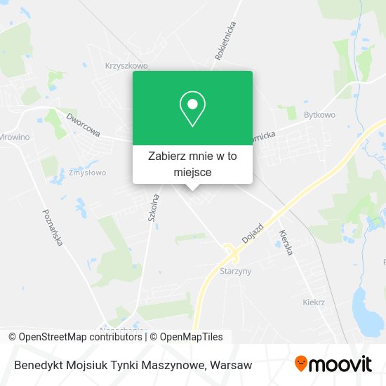 Mapa Benedykt Mojsiuk Tynki Maszynowe